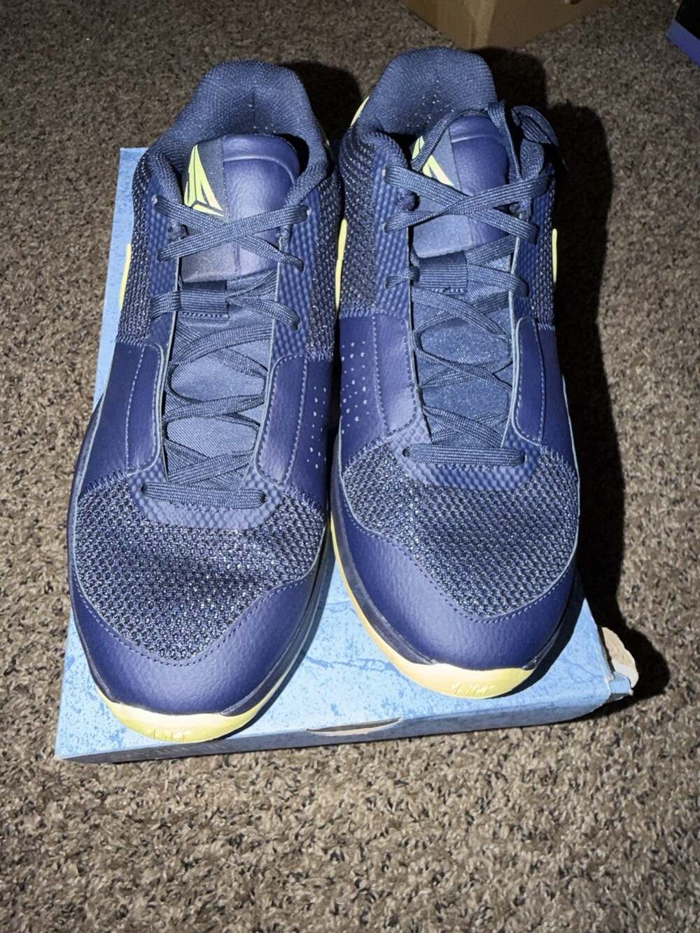 Nike Ja 1 Ja Morant Basketball Shoes Midnight Navy Laser Size 12 FQ4796-402